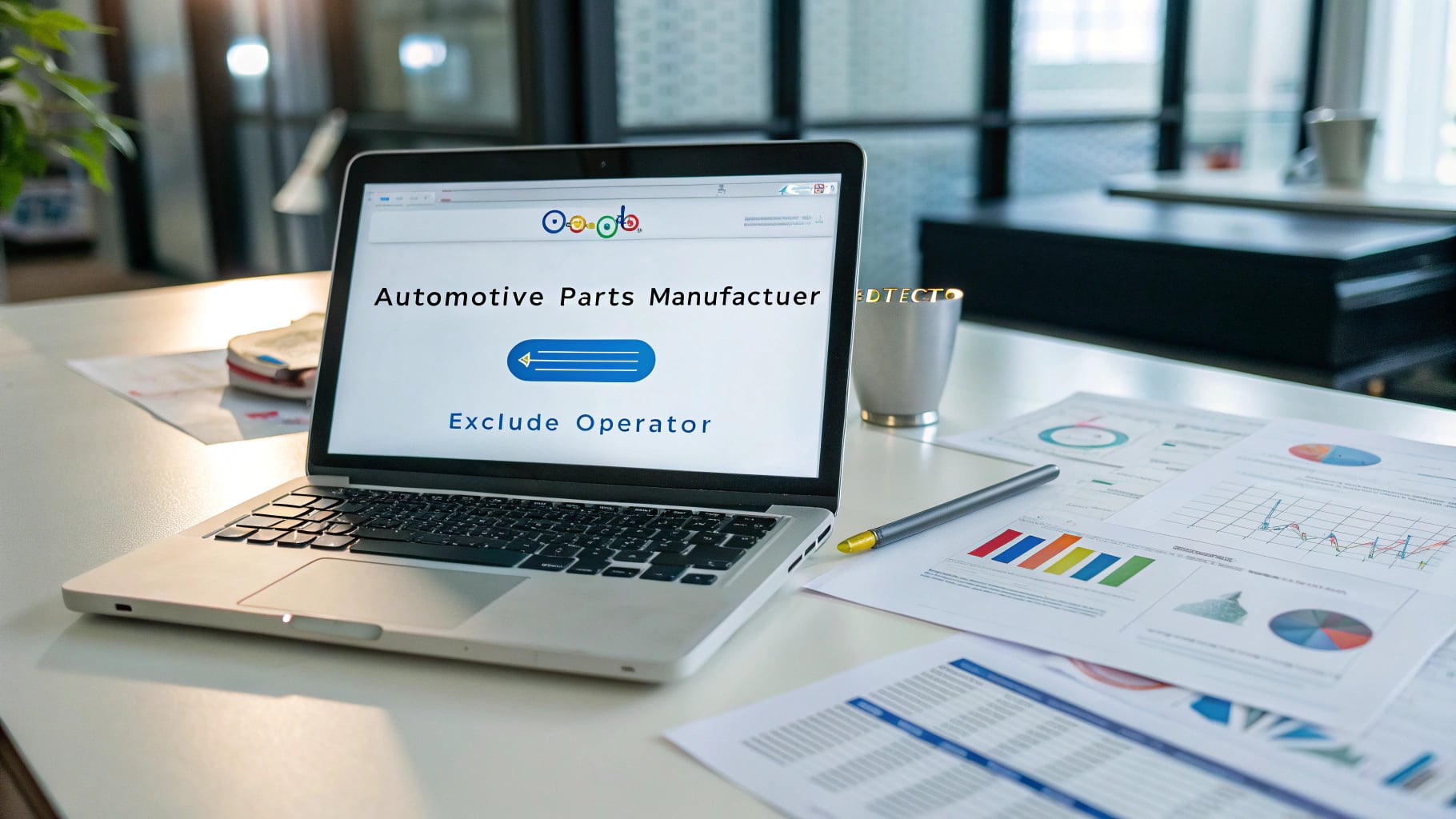 mnmLeads浏览器插件自动化工作界面,展示使用-排除词语法的批量搜索任务和成功数据报告